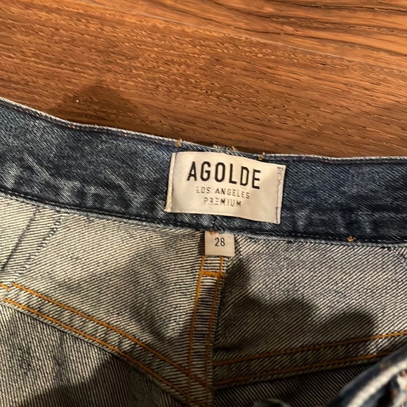 AGOLDE Riley High Rise Straight Crop - Picture 3 of 6